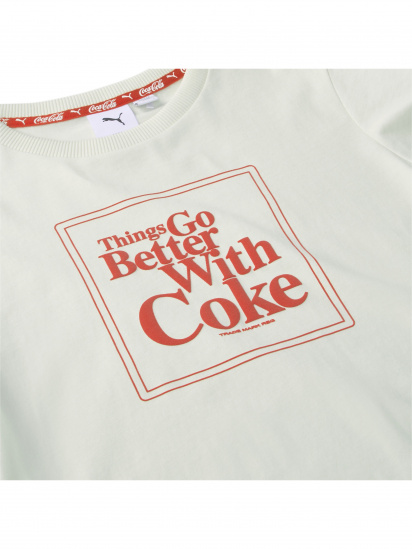 Футболка PUMA x Coca Cola Tee модель 536186 — фото 3 - INTERTOP