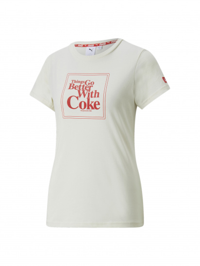 Футболка PUMA x Coca Cola Tee модель 536186 - фото