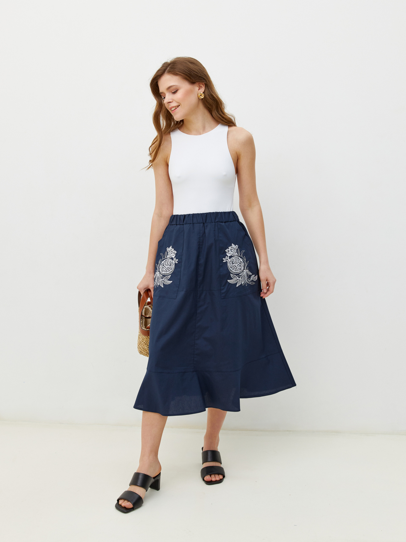 Юбка миди RicaMare модель RM4096-23-12DD Фото