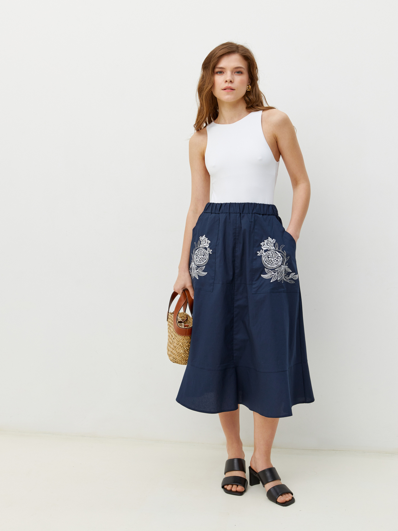 Юбка миди RicaMare модель RM4096-23-12DD Фото