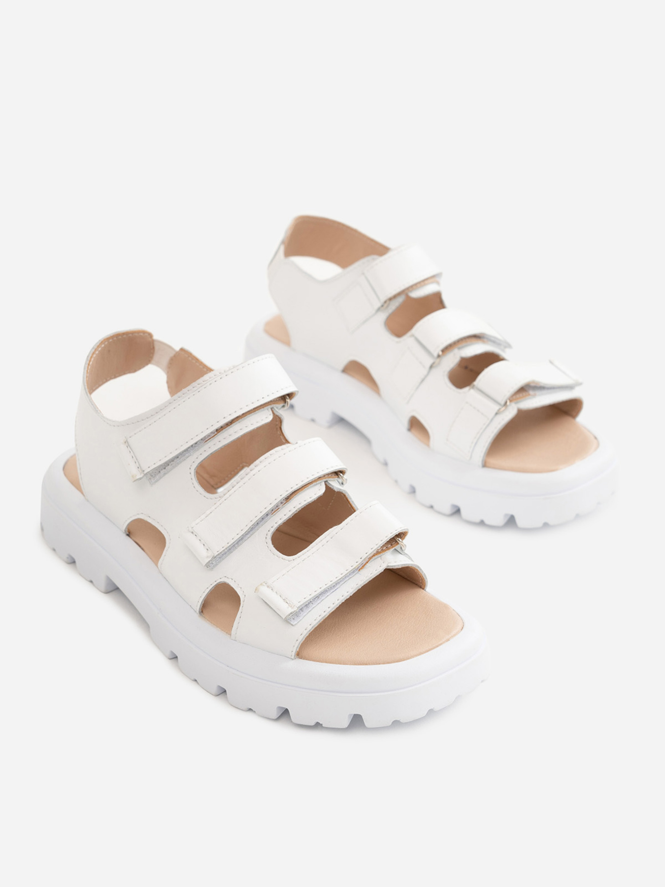 Сандалии ISSA Plus модель OB2-263_white Фото