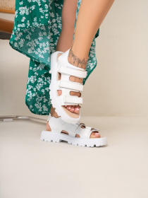 Сандалии ISSA Plus модель OB2-263_white Фото