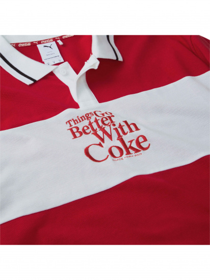 Поло PUMA x Coca Cola Polo модель 536160 — фото 3 - INTERTOP