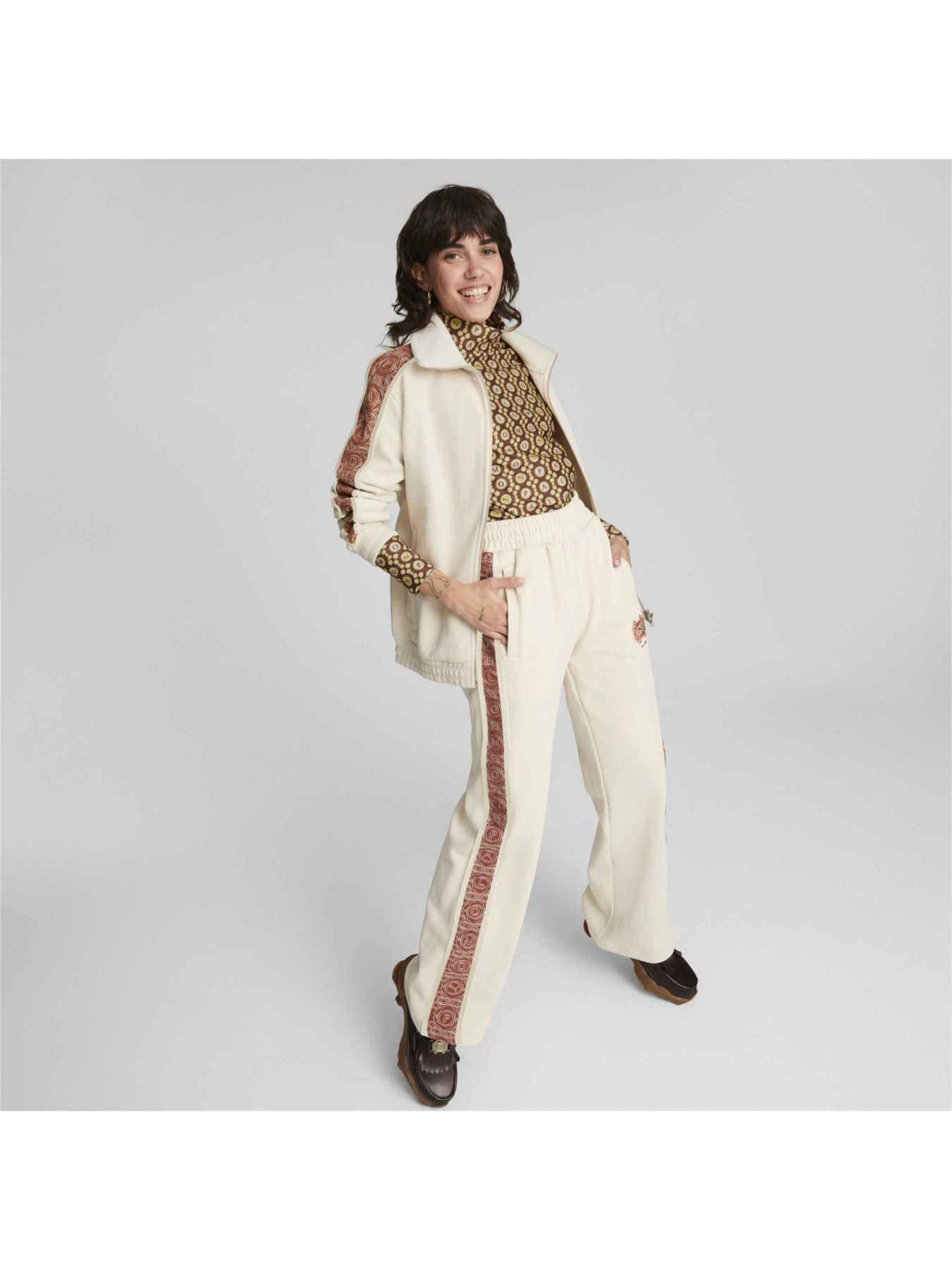 Кофта спортивная PUMA x Palomo T7 Track Jkt модель 535963 Фото