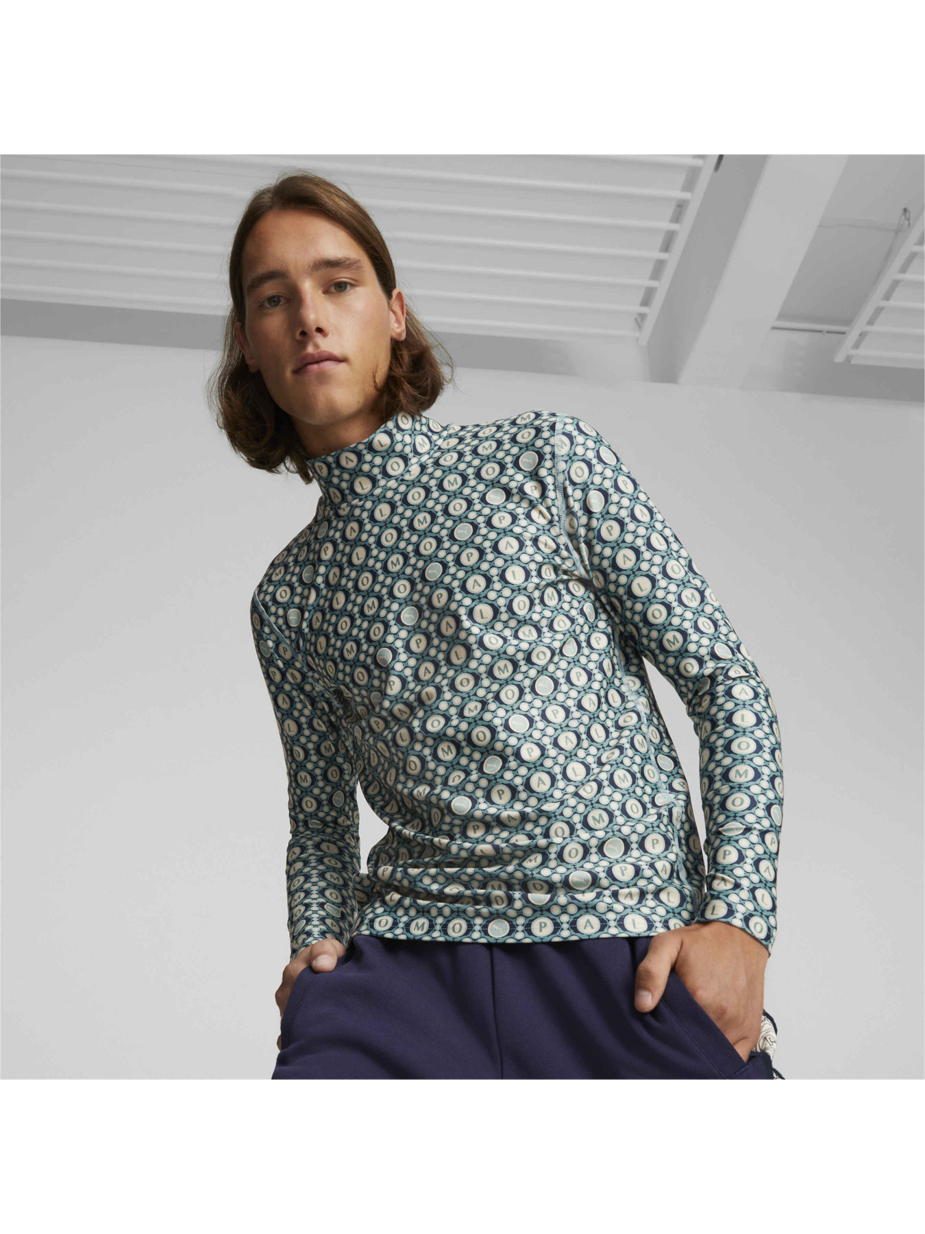 Кофта спортивная PUMA x Palomo Longsleeve модель 535967 Фото