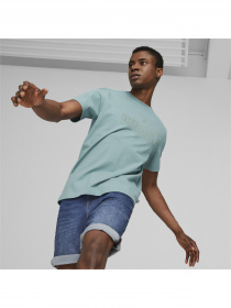 Футболка PUMA Ess Elevated Pique Tee модель 673385 Футболка PUMA Ess Elevated Pique Tee модель 673385 Фото