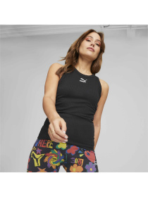 Спортивная майка PUMA Classics Ribbed Tank модель 538078 Спортивная майка PUMA Classics Ribbed Tank модель 538078 Фото