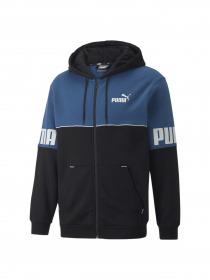 Кофта спортивная PUMA Power Full-zip Hoodie модель 849841 Фото