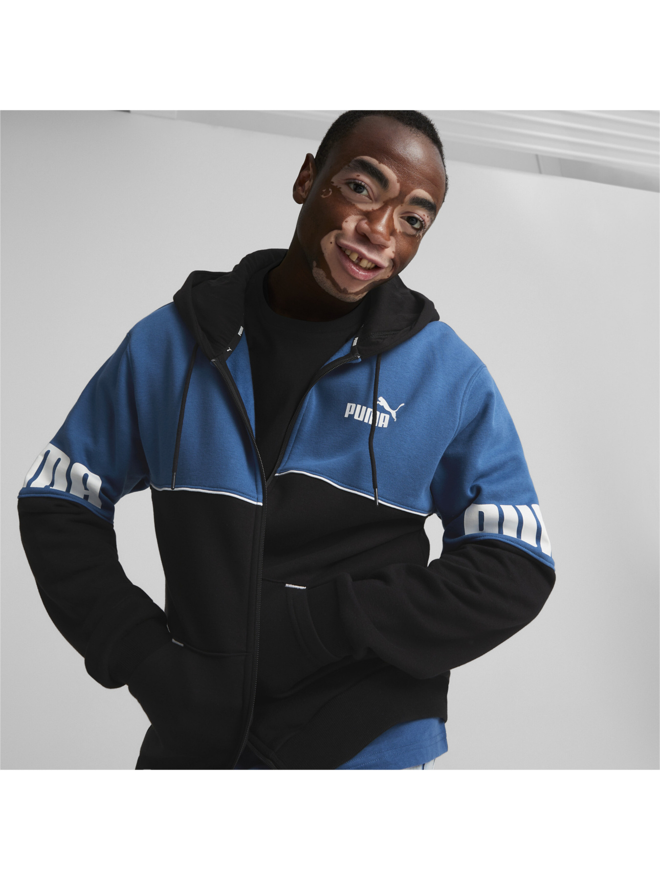 Спортивная кофта PUMA Power Full-zip Hoodie модель 849841 Фото