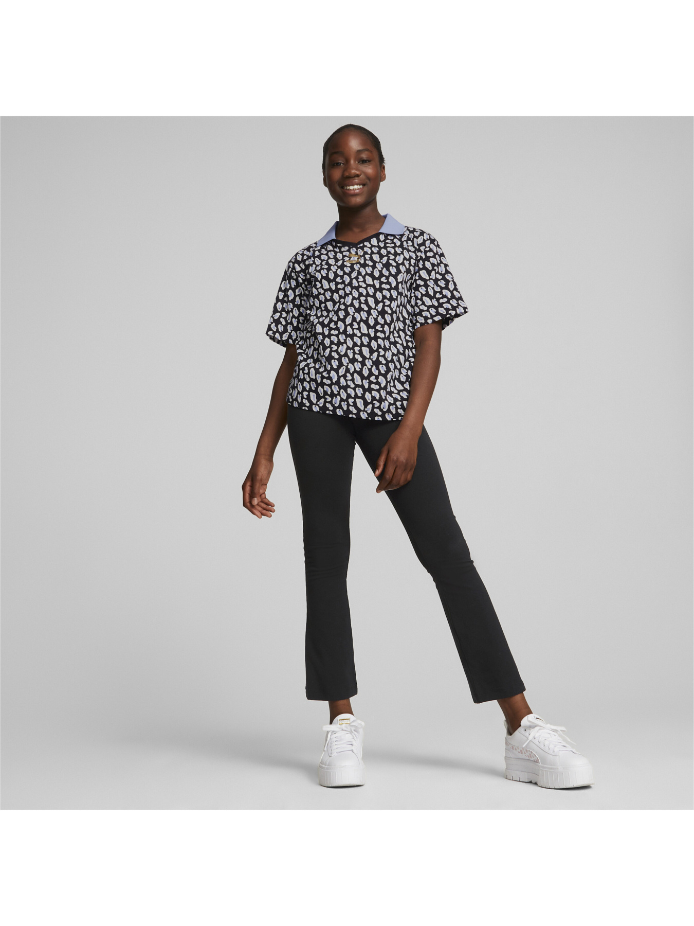 Спортивні леггінси PUMA Classics Grl Flared Leggings модель 670322 Фото