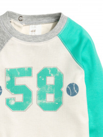 Верх пижамы H&M модель 10042333 Фото