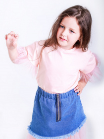 Джинсовая юбка YUMSTER модель YE-21.22.002 Фото