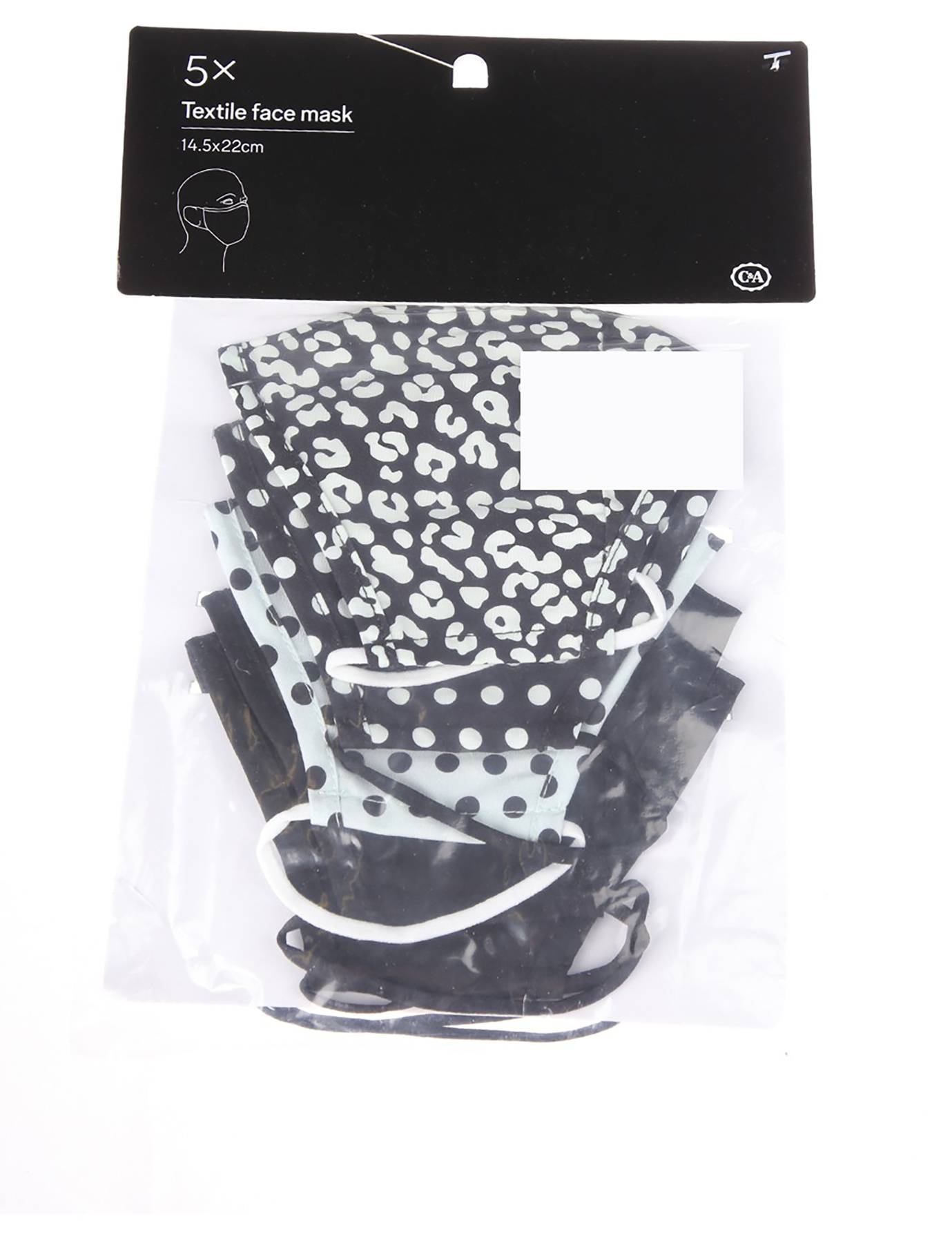 Маска для обличчя (5 шт) C&A Модель 62432 Фото