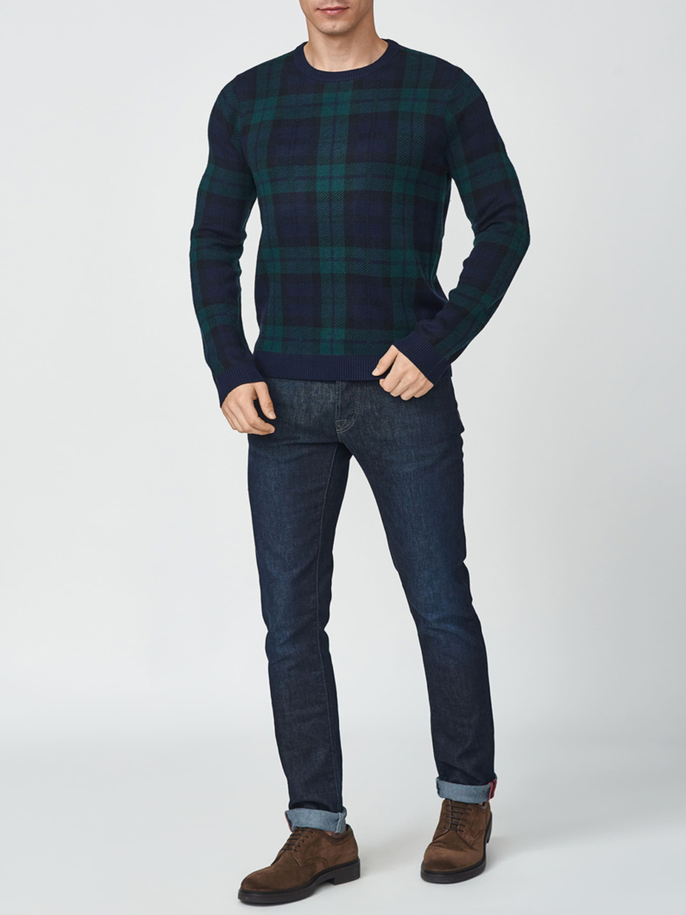 Джемпер Fred Mello модель FM22W39MG_BLUE Фото