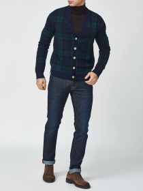 Кардиган Fred Mello модель FM22W40MK_BLUE Кардиган Fred Mello модель FM22W40MK_BLUE Фото