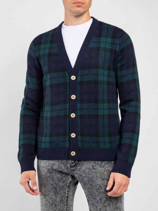 Кардиган Fred Mello модель FM22W40MK_BLUE Фото