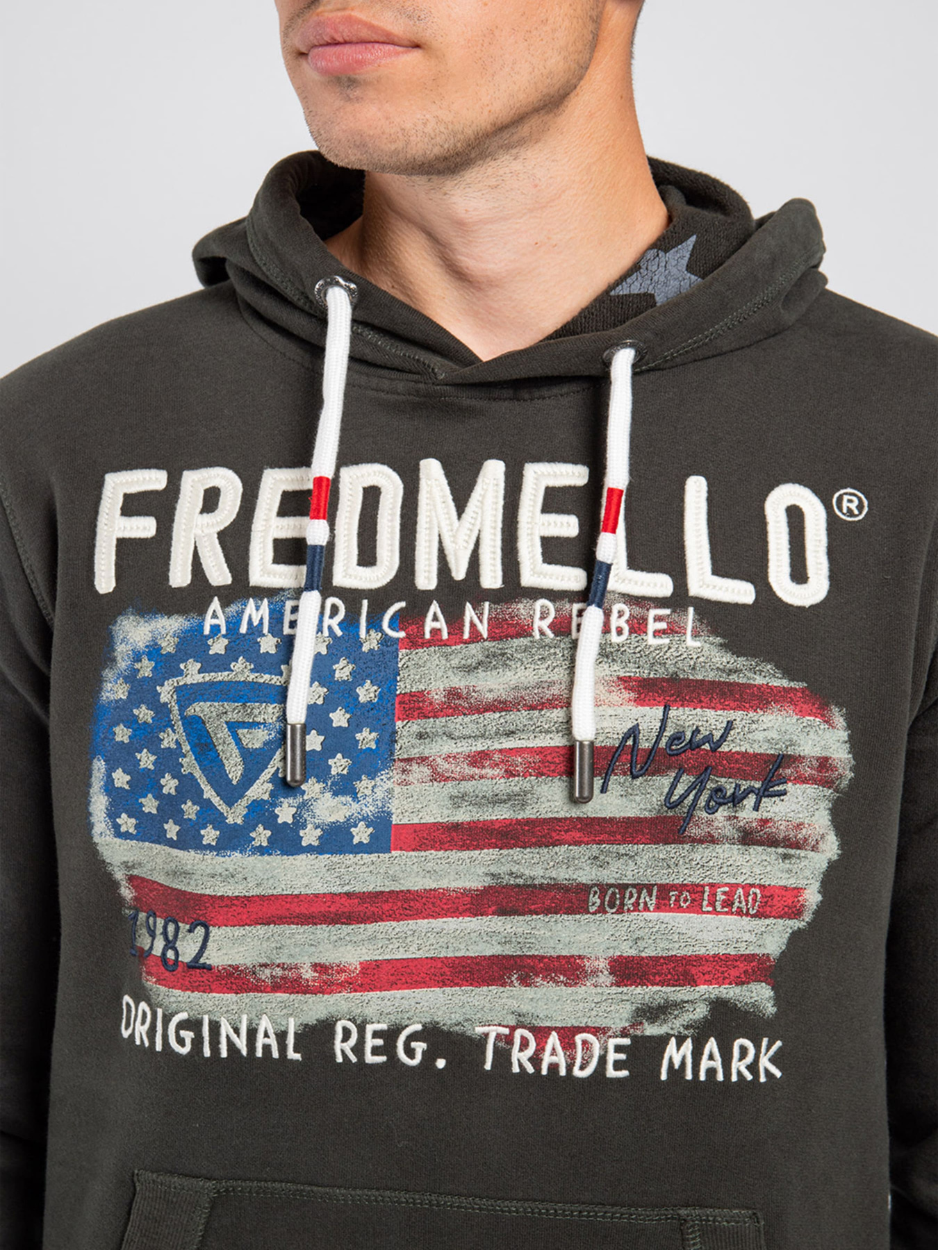 Худі Fred Mello модель FM22W16FC_FOREST Худі Fred Mello модель FM22W16FC_FOREST Фото