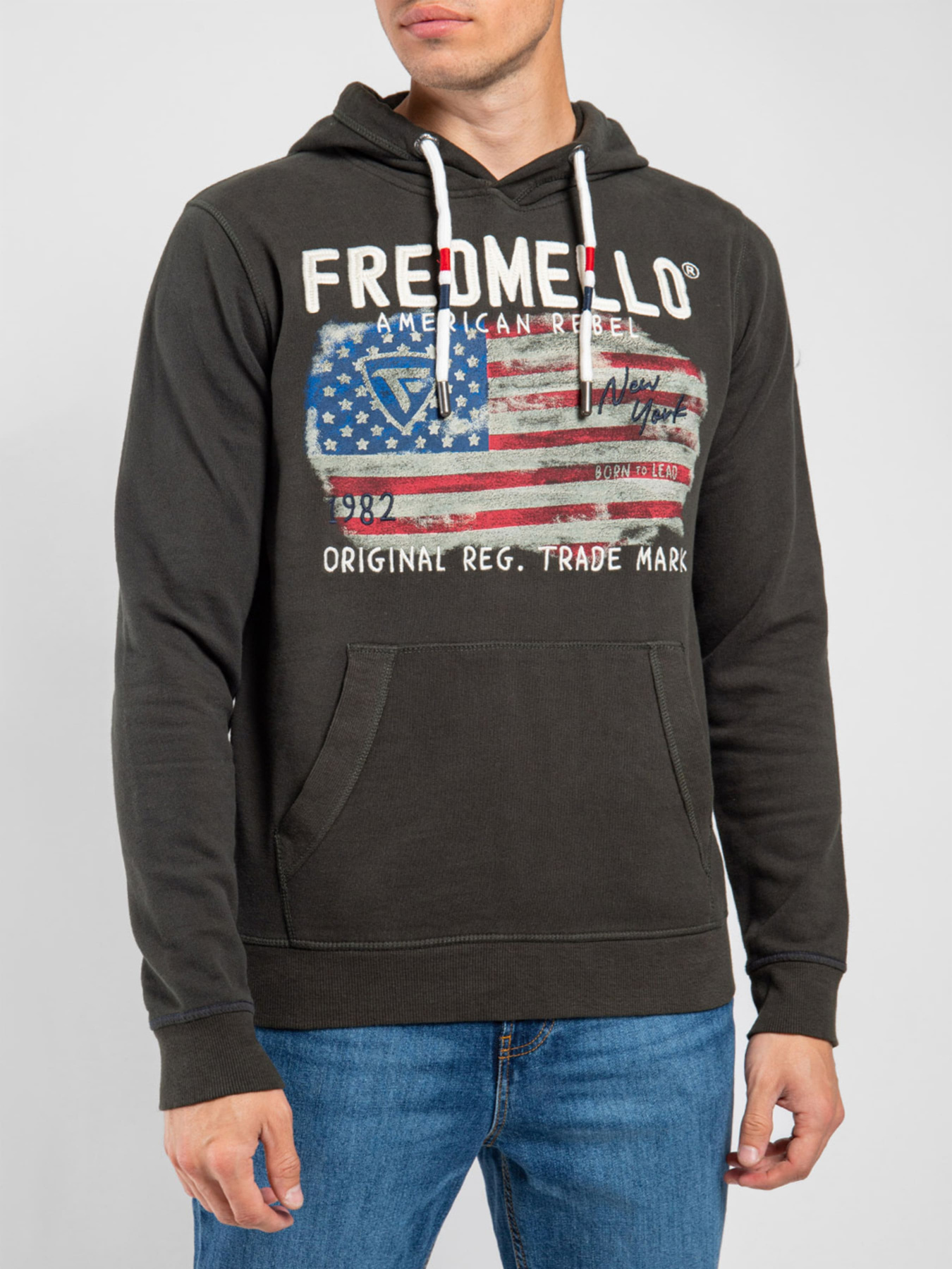 Худі Fred Mello модель FM22W16FC_FOREST Худі Fred Mello модель FM22W16FC_FOREST Фото