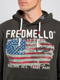 Худі Fred Mello модель FM22W16FC_FOREST Фото