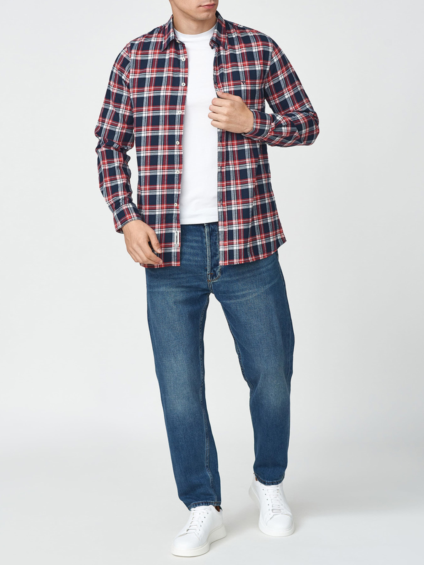 Сорочка повсякденна Fred Mello модель FM22W01CT_RED Фото