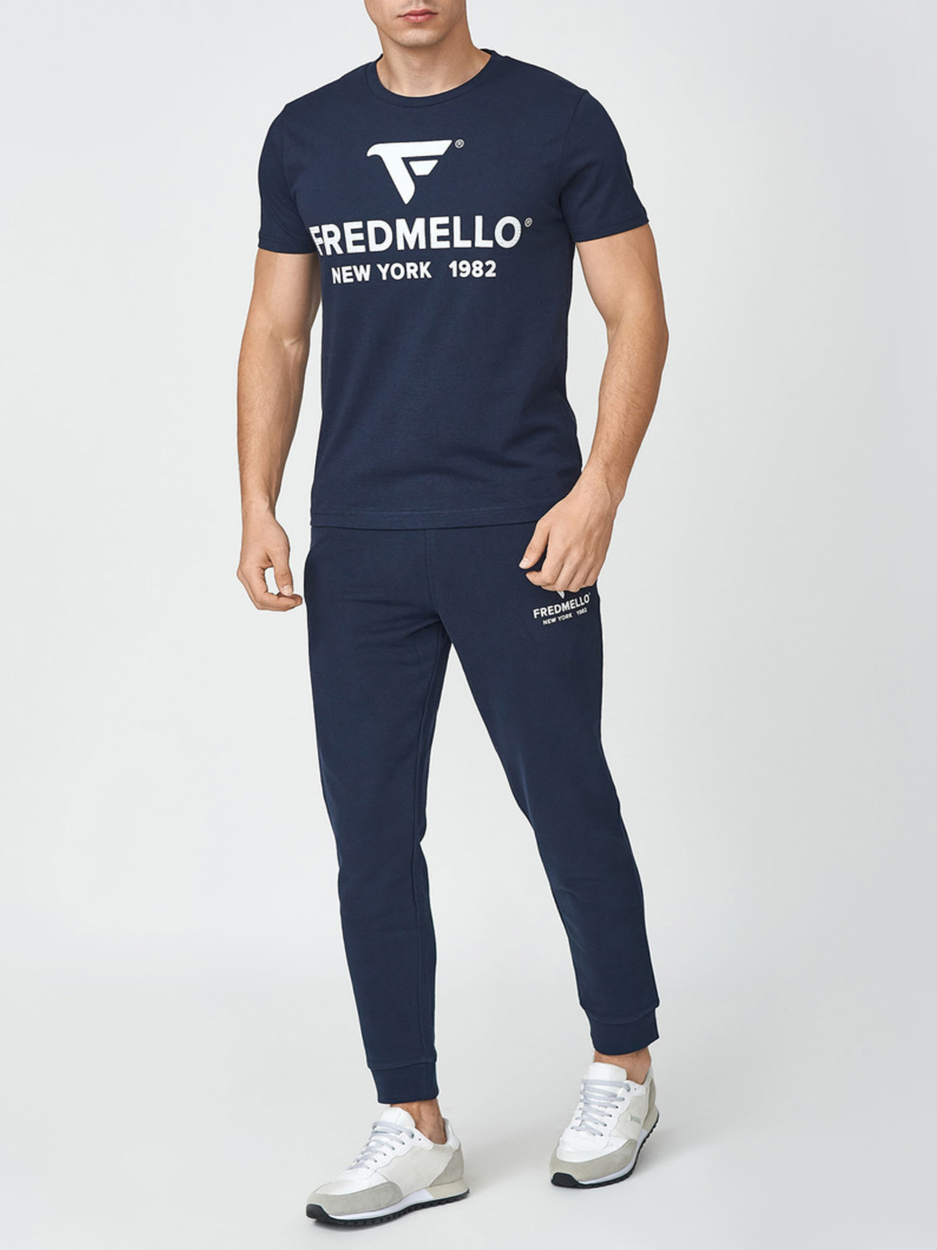 Футболка Fred Mello модель FM22W01TG_BLUE Фото