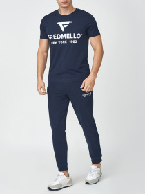 Футболка Fred Mello модель FM22W01TG_BLUE Футболка Fred Mello модель FM22W01TG_BLUE Фото