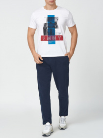 Футболка Fred Mello модель FM22W09TG_WHITE Фото