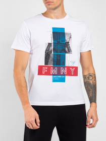 Футболка Fred Mello модель FM22W09TG_WHITE Фото