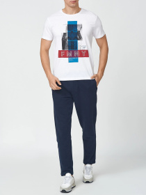 Штаны спортивные Fred Mello модель FM22W05PF_BLUE Фото