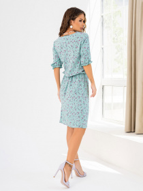 Платье мини ISSA Plus модель 14024_mint Фото