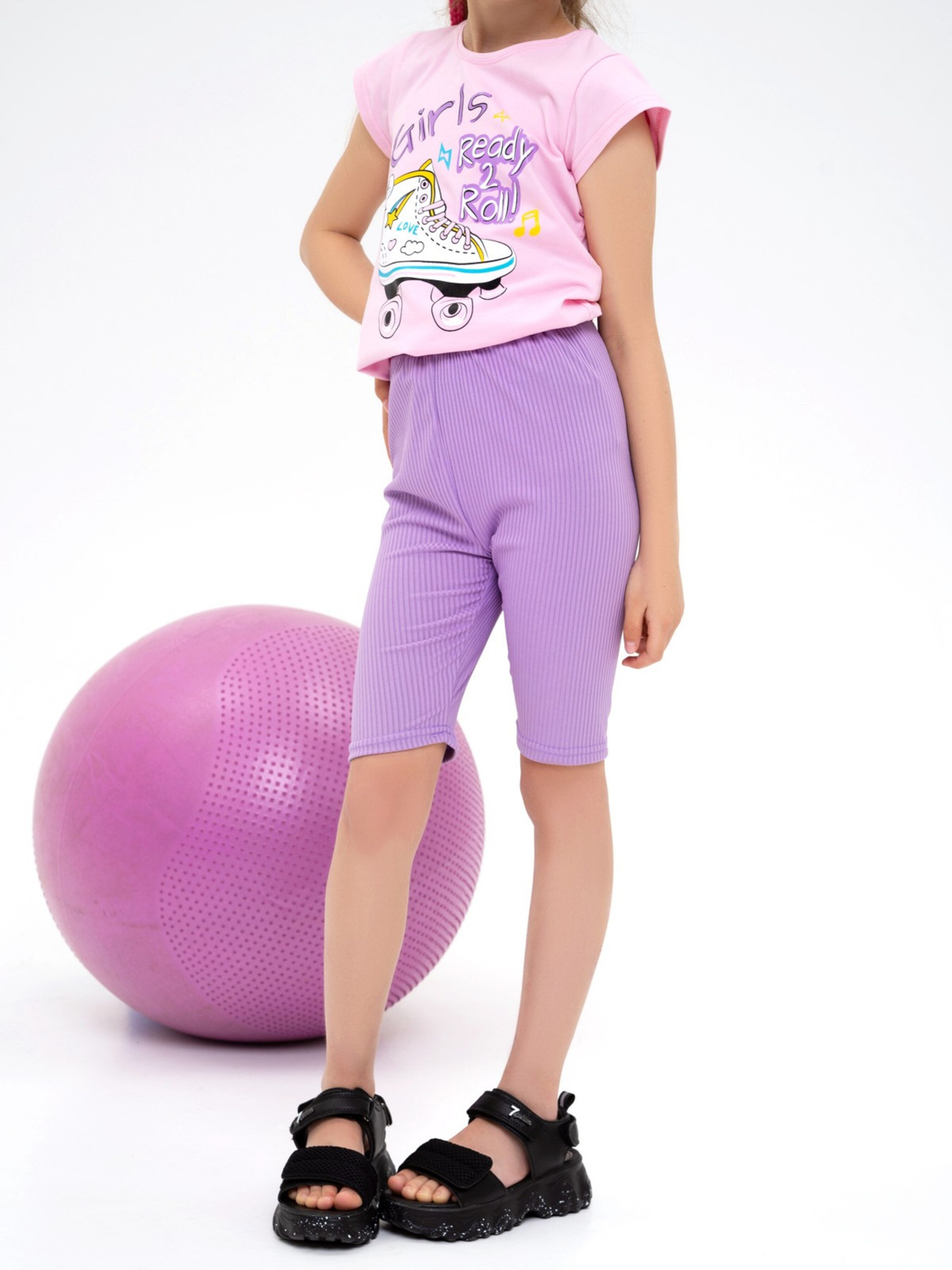 Велосипедки ISSA Plus Модель CD1-38_lilac Фото