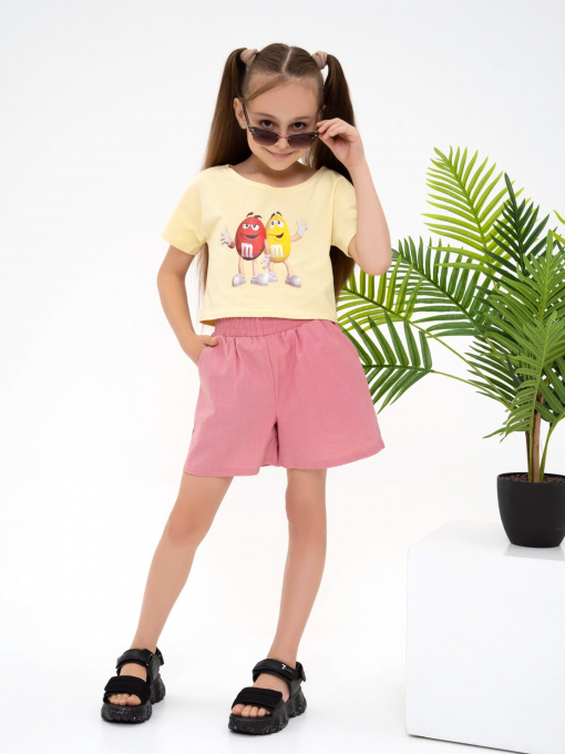 Повсякденний костюм ISSA Plus модель CD1-40_pink Фото