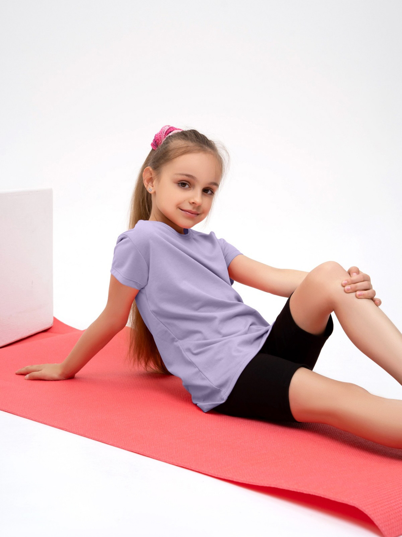 Футболка ISSA Plus модель CD1-41_lilac Фото