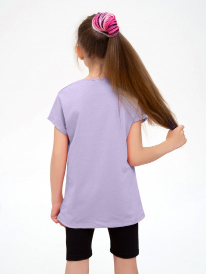 Футболка ISSA Plus модель CD1-41_lilac — фото 3 - INTERTOP