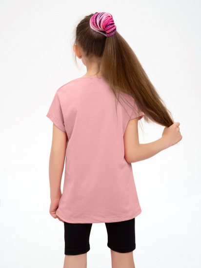 Футболка ISSA Plus модель CD1-41_darkpink — фото 3 - INTERTOP
