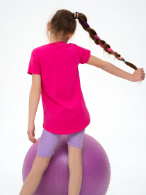 Футболка ISSA Plus модель CD1-43_raspberry Футболка ISSA Plus модель CD1-43_raspberry Фото