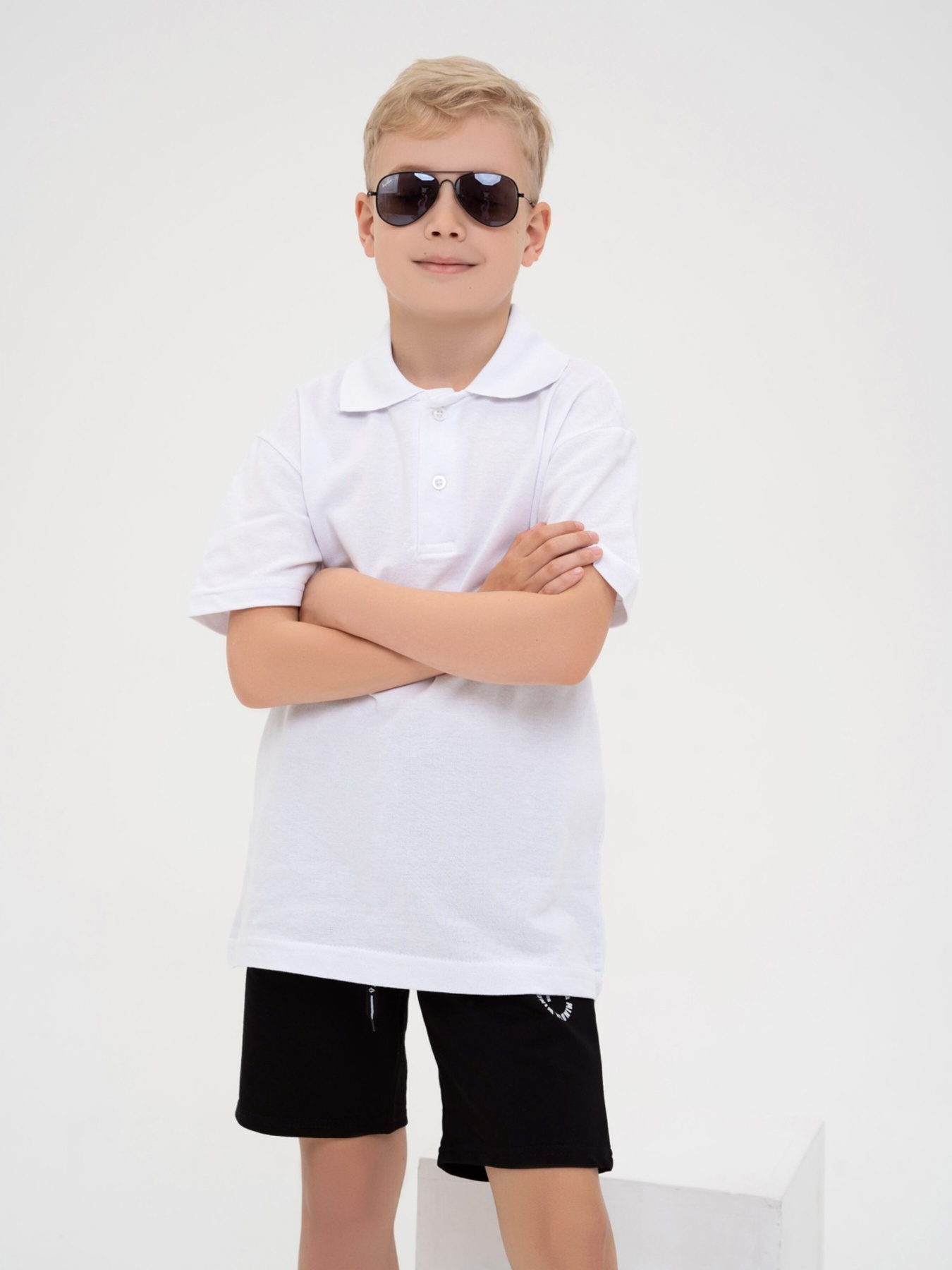 Поло ISSA Plus модель GCD1-01_white Фото