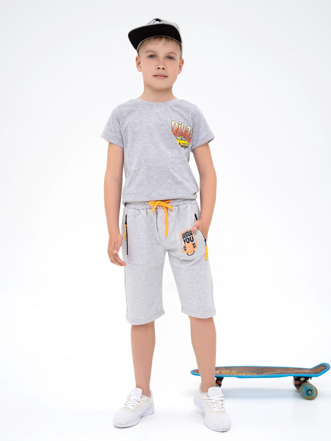 Повседневные шорты ISSA Plus модель GCD1-03_grey Фото