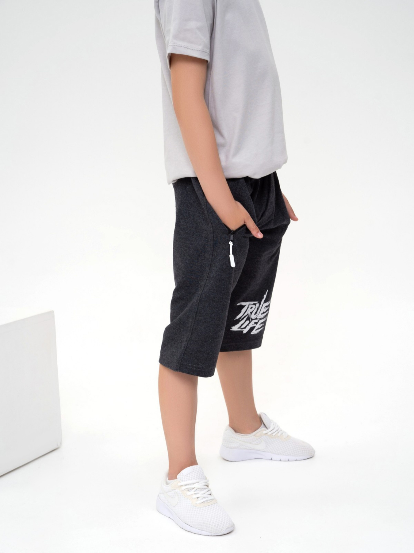 Повсякденні шорти ISSA Plus модель GCD1-04_darkgray Фото