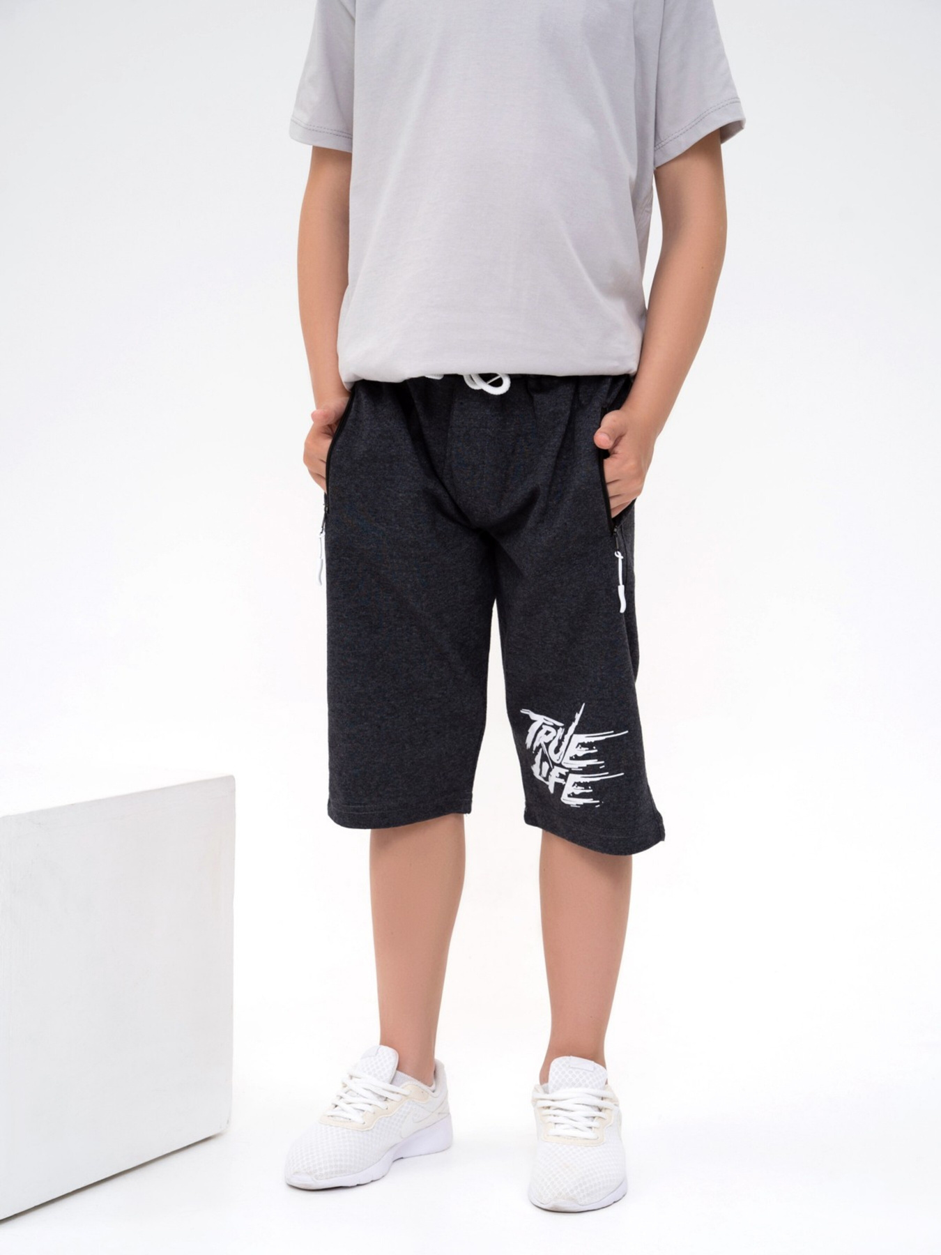 Повсякденні шорти ISSA Plus модель GCD1-04_darkgray Фото