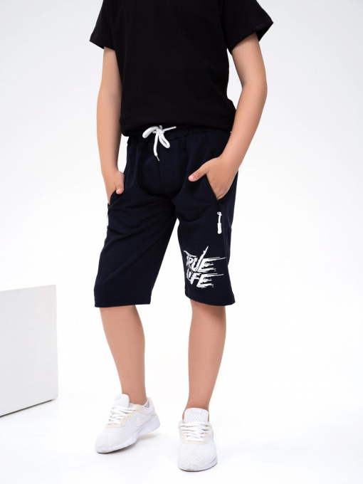 Повседневные шорты ISSA Plus модель GCD1-04_darkblue Фото