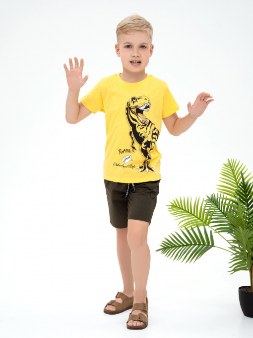 Футболка ISSA Plus модель GCD1-05_yellow Фото