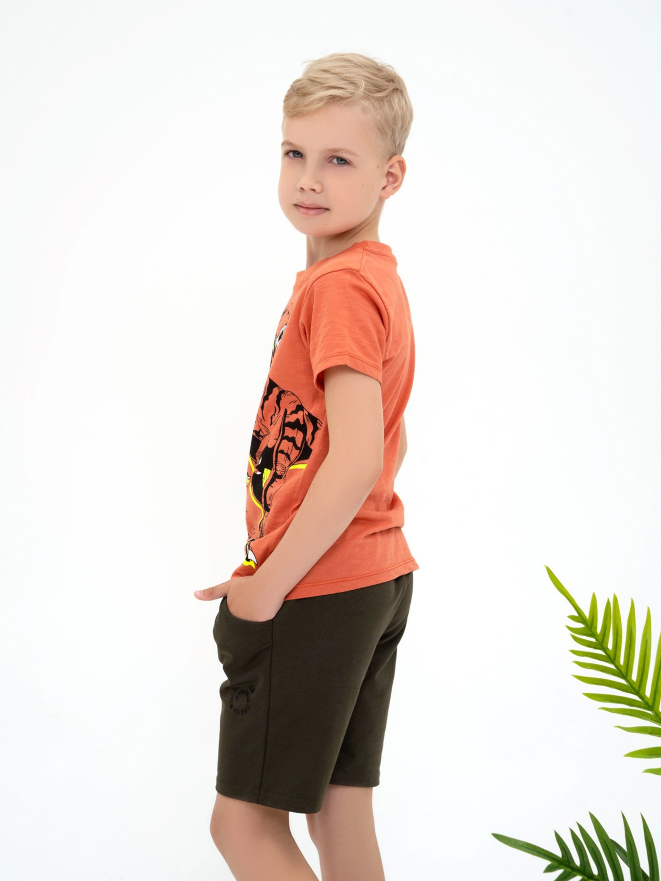 Футболка ISSA Plus модель GCD1-05_terracotta Фото