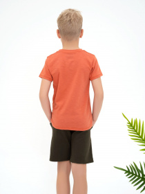 Футболка ISSA Plus модель GCD1-05_terracotta Фото