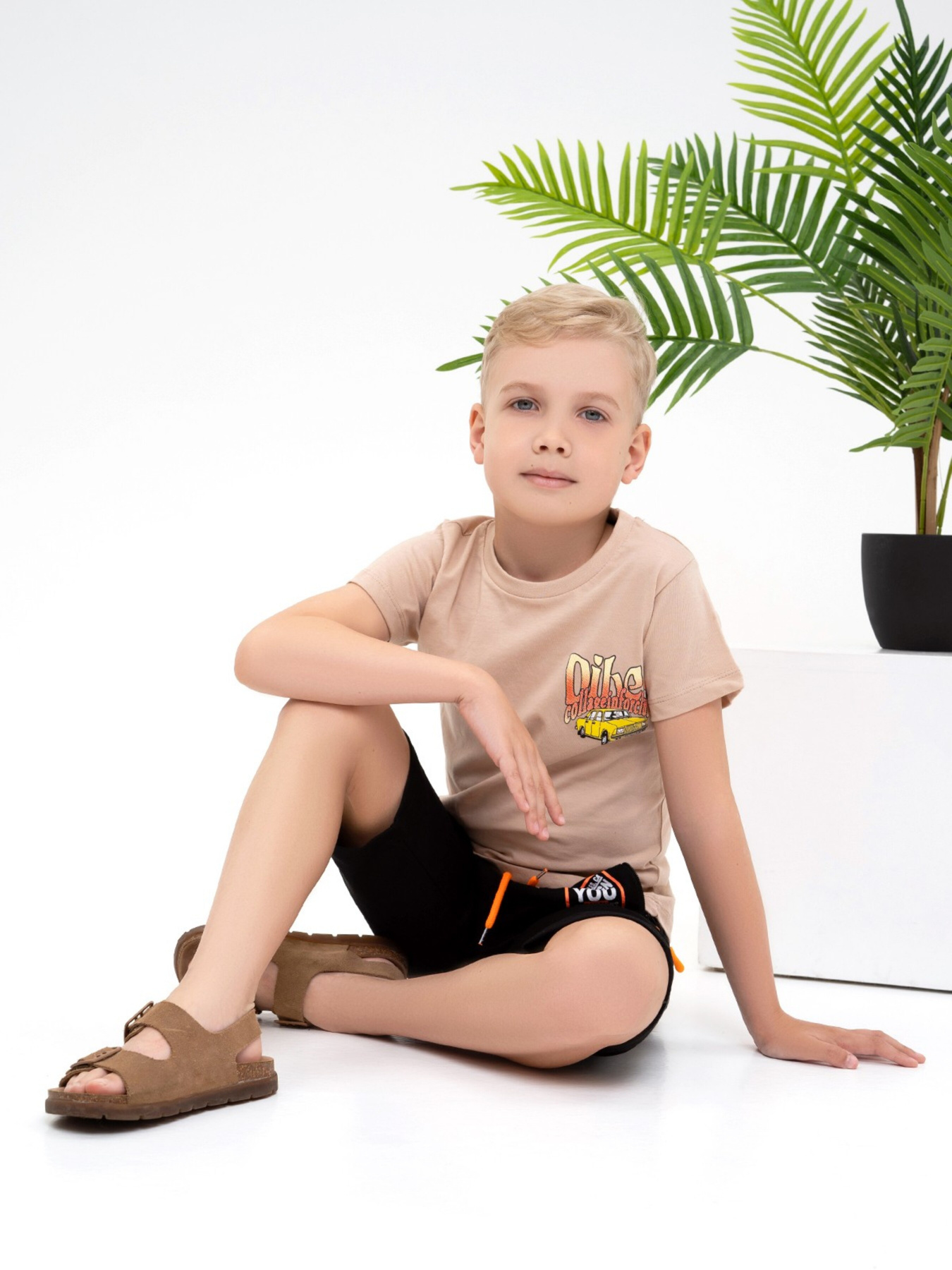 Футболка ISSA Plus модель GCD1-06_beige Фото