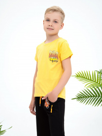 Футболка ISSA Plus модель GCD1-06_yellow Фото