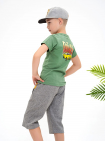 Футболка ISSA Plus модель GCD1-06_green Фото