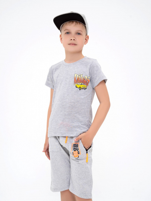 Футболка ISSA Plus модель GCD1-06_grey Фото