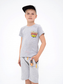 Футболка ISSA Plus модель GCD1-06_grey Фото