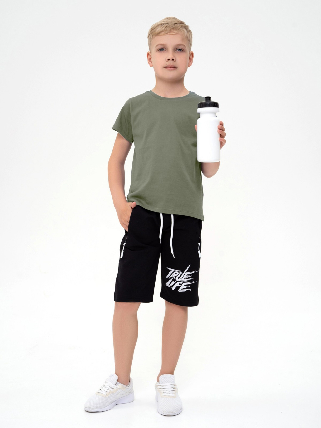 Футболка ISSA Plus модель GCD1-08_khaki Фото